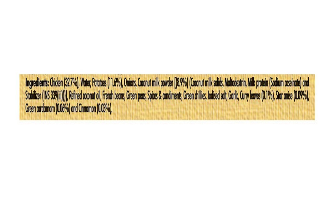 Kitchens Of India Malabari Chicken Stew    Box  285 grams